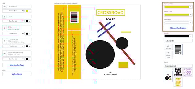 Make your own beer labels templates free